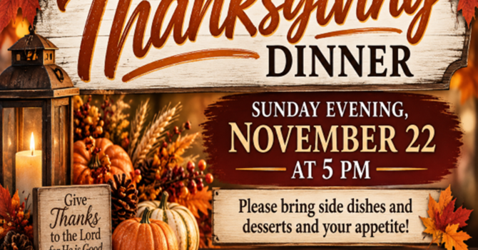 Church Thanksgiving Dinner