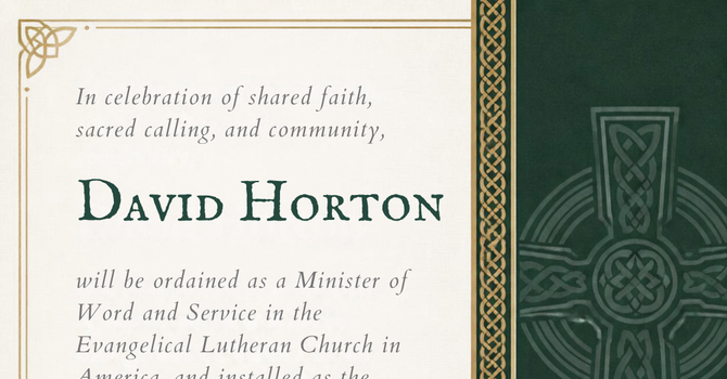 Ordination - David Horton