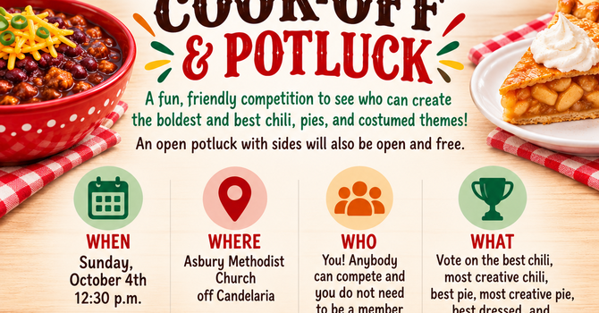 Chili Cookoff and Potluck 