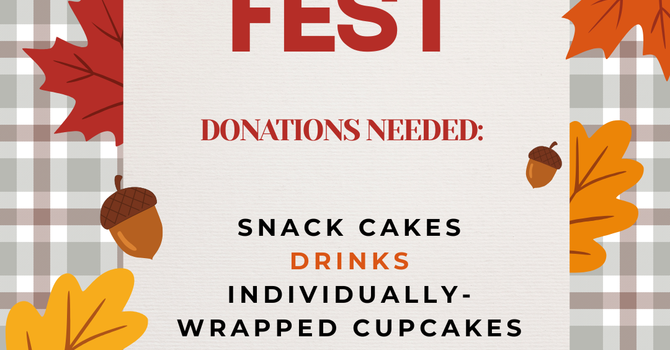 Harvest Fest Donations