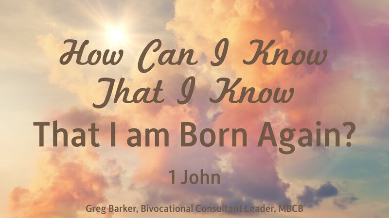 "How Can I Know That I Know That I Am Born Again?"