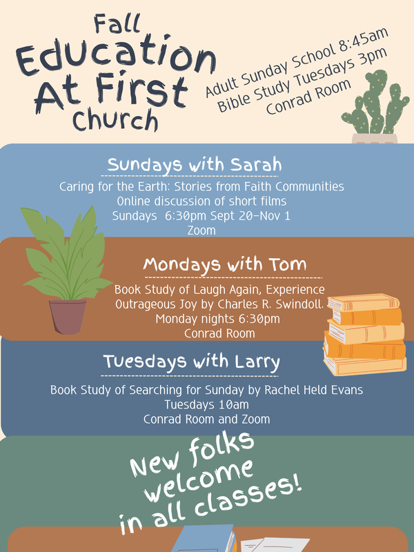 Adult Education Opportunities this fall