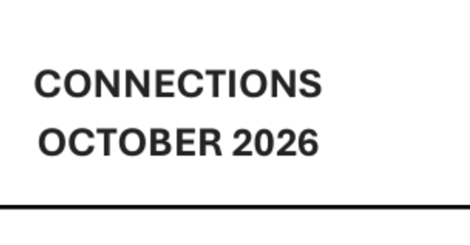 October 2026 Newsletter image