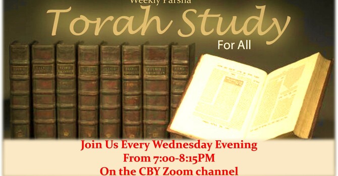 Wednesday Night Torah Study