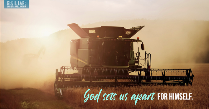 “SET APART FOR HIM” image