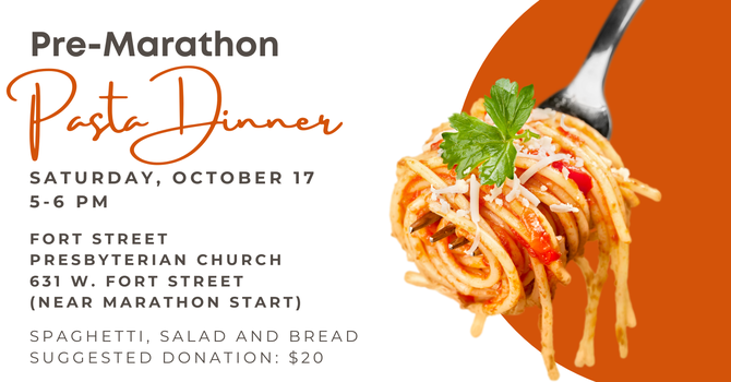 Pre-Marathon Pasta Dinner