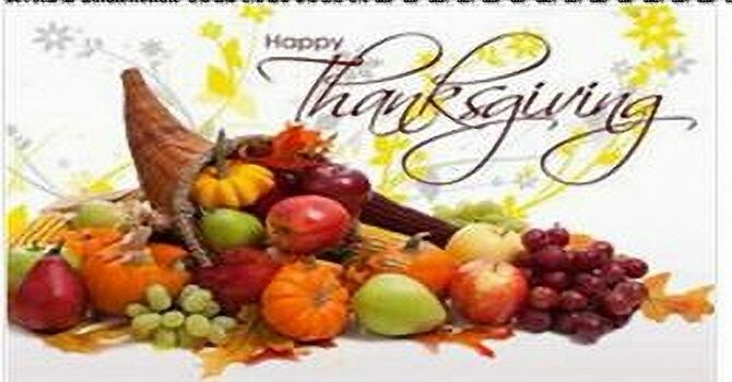Wednesday November 25, 2026 - Thanksgiving Eve Services image