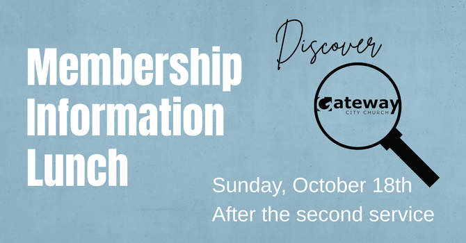 Membership Lunch