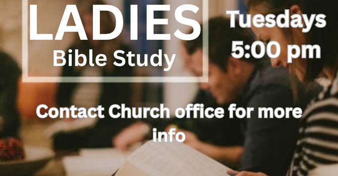Ladies Bible study