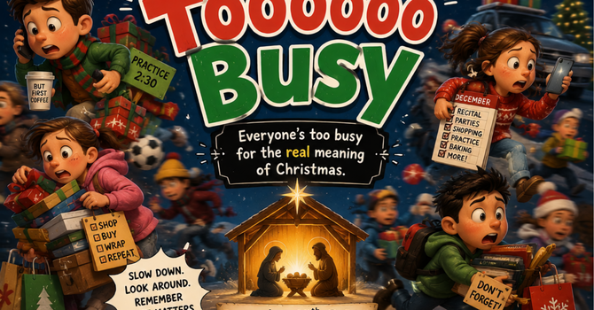 Tooo Busy - Children's Christmas Play