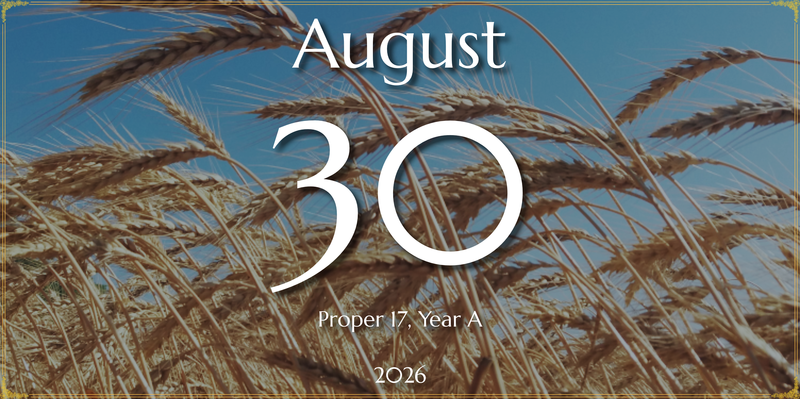August 30th, 2026