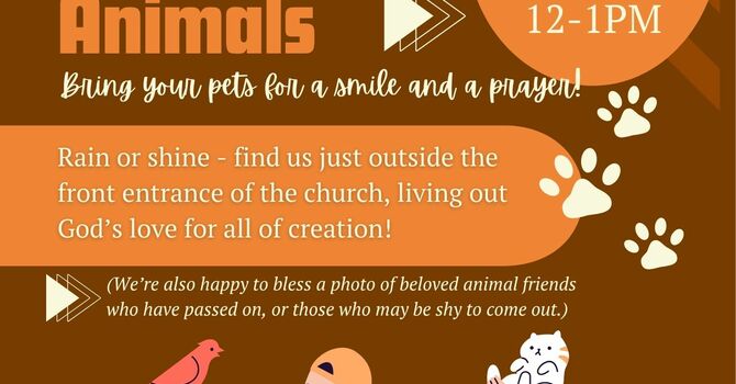 Blessing of the Animals at St. John's Port Moody 