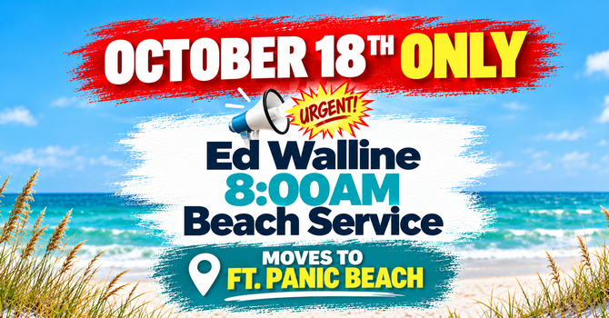 October 18th Ed Walline Beach Service