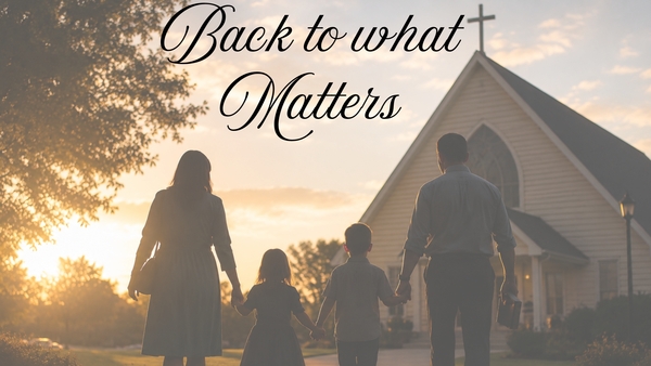 Back To What Matters