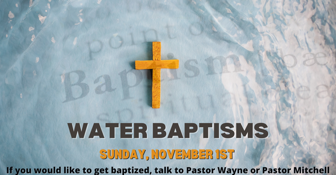 Baptism Sunday