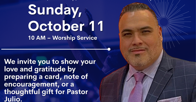 Pastor Appreciation Sunday