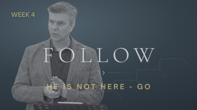 He Is Not Here - Go 