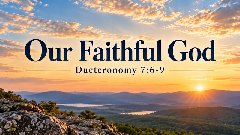 Our God is Faithful
