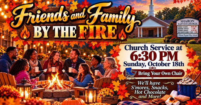 Friends and Family by the Fire