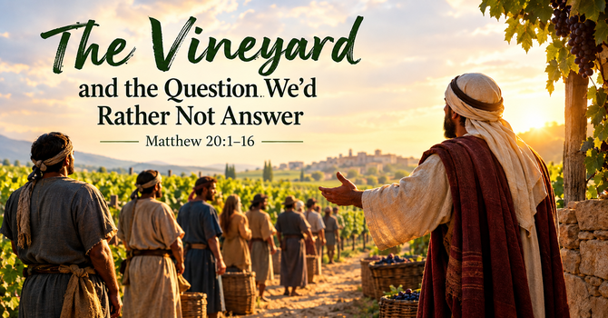 The Vineyard and the Question We'd Rather Not Answer
