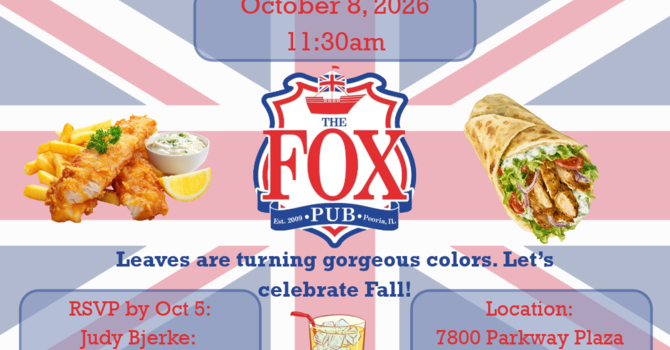 Ladies Lunch Bunch - October 2026