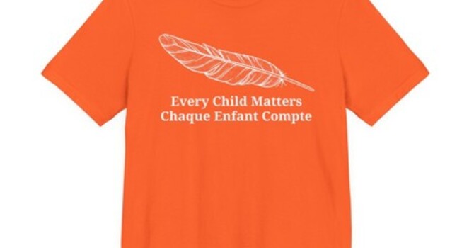 Carrying the Memorial Cloth:  The Moderator's Orange Shirt Day Reflection