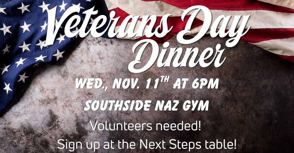 Veteran's Day Dinner