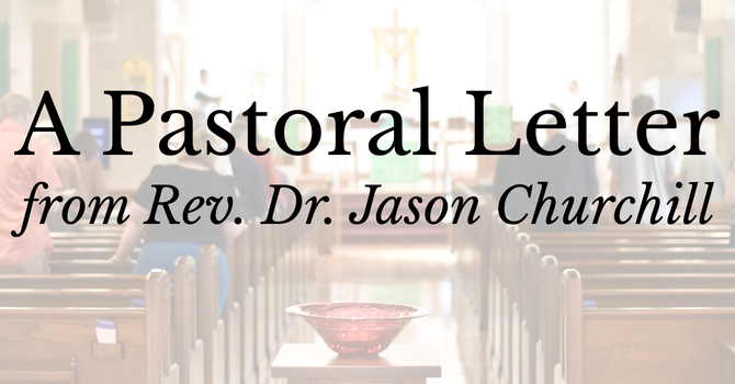 Pastoral Letter to the Community