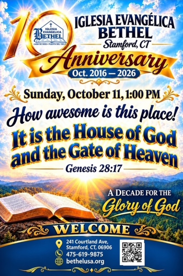 Iglesia Evangelica Bethel 10th Anniversary