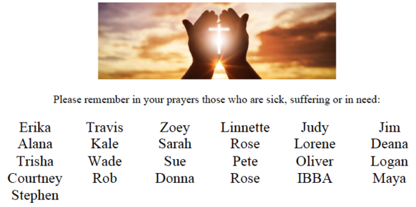 Diocesan Prayers
