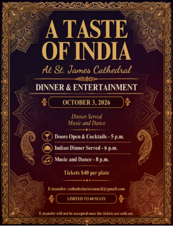 Taste of India - St. James Cathedral, Peace River