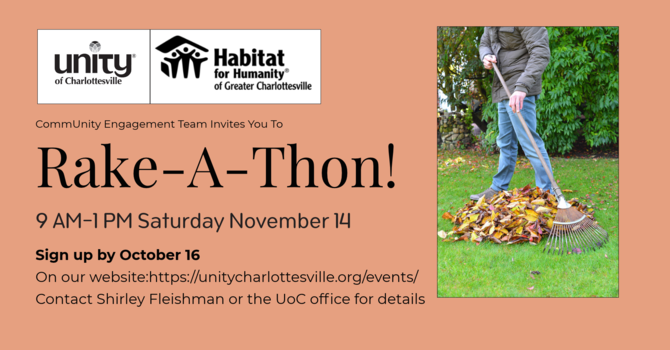 Habitat for Humanity Rake-A-Thon!