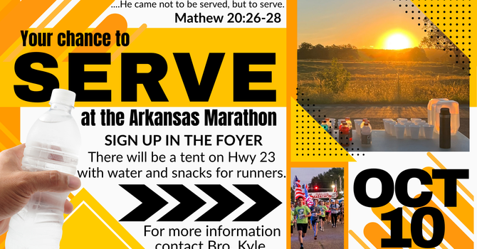 Arkansas Marathon Aid Station