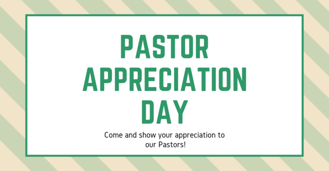 Pastor's Appreciation Lunch