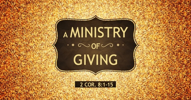 A Ministry of Giving