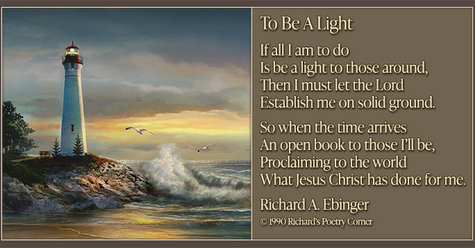 To Be A Light image