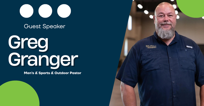 Special Guest - Greg Granger