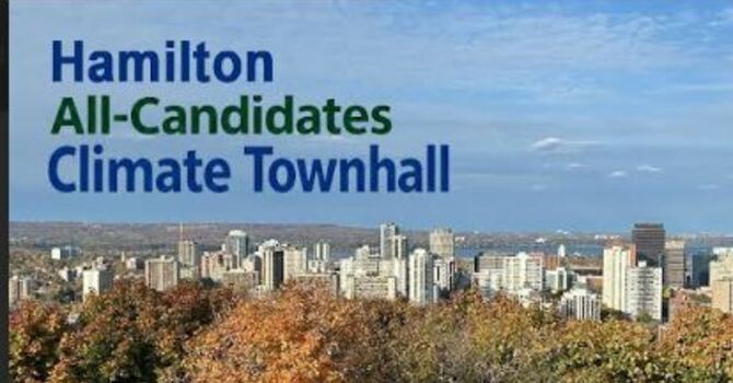 Hamilton All-Candidates Climate Townhall