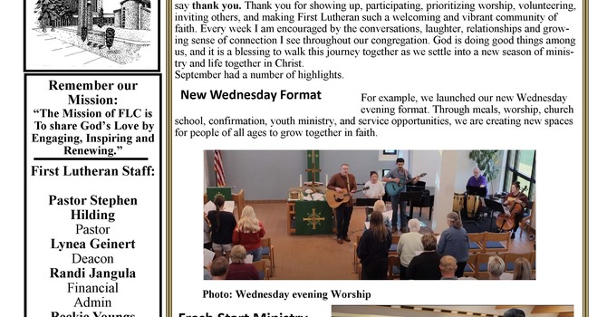 October 2026 LAOS Newsletter image