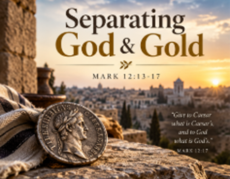 Separating God & Gold