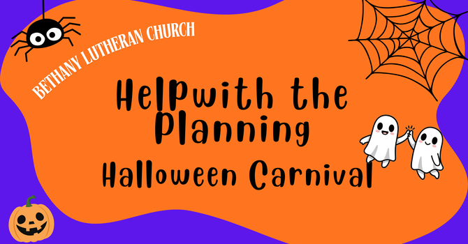 Halloween Carnival:  Team Meeting