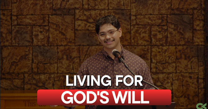 Living for God's Will (1 Peter 4:1–11)