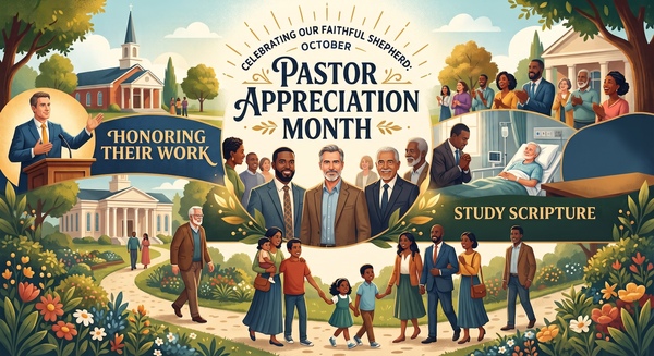 October is Pastor Appreciation Month!
