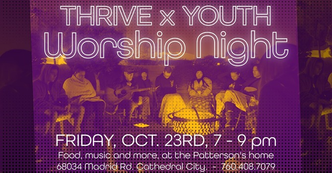 Thrive x Youth Worship Night