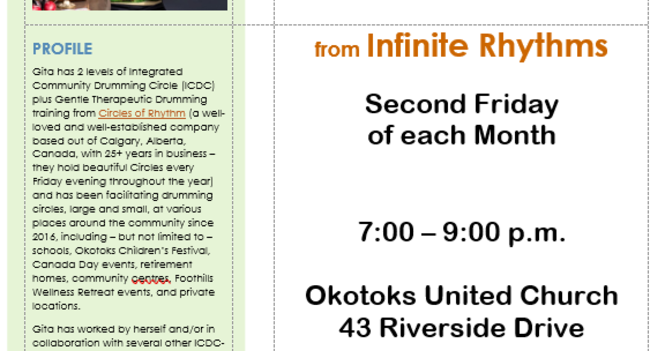 Foothills Spiritual Life Centre Presents