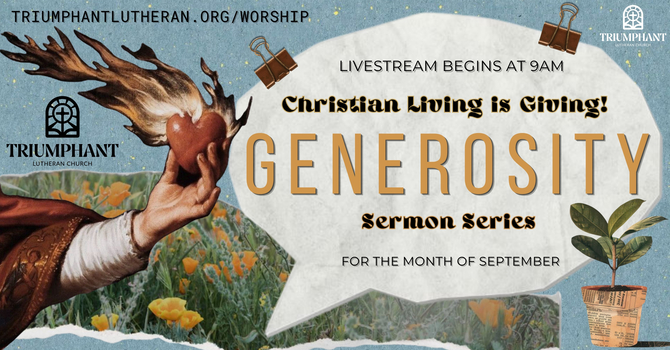 Sunday Worship - September 13th, 9am