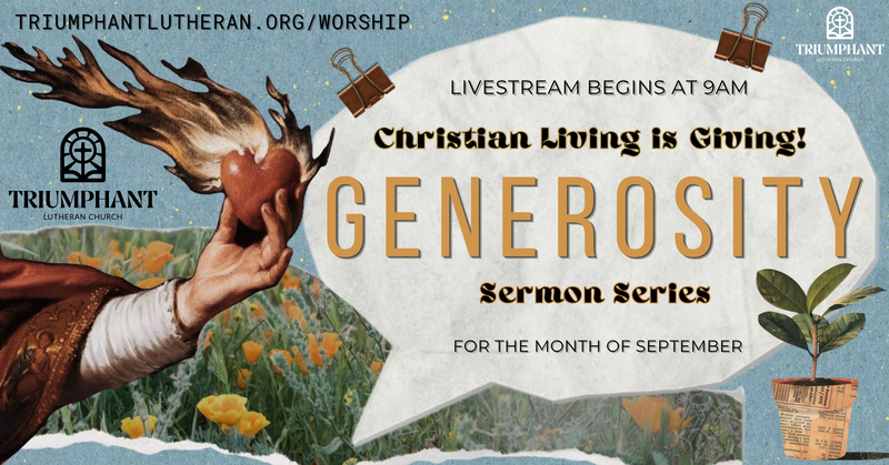 Sunday Worship - September 20th, 9am