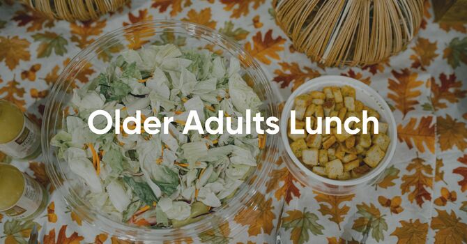 Older Adult Network Lunch
