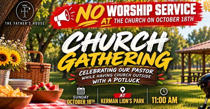 Church Gathering and Pastor Appreciation Potluck