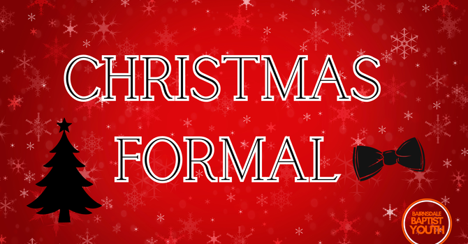 Youth Group - Christmas Formal